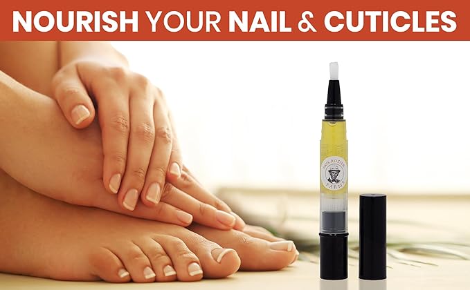 Papa Rozier Farms Nail and Cuticle Oil, 100% Pure Organic, Cold Pressed, Unrefined Moringa Oil for Strong, Soften and Soothe Dry Cuticles, 10 Milliliters, Pack of 1