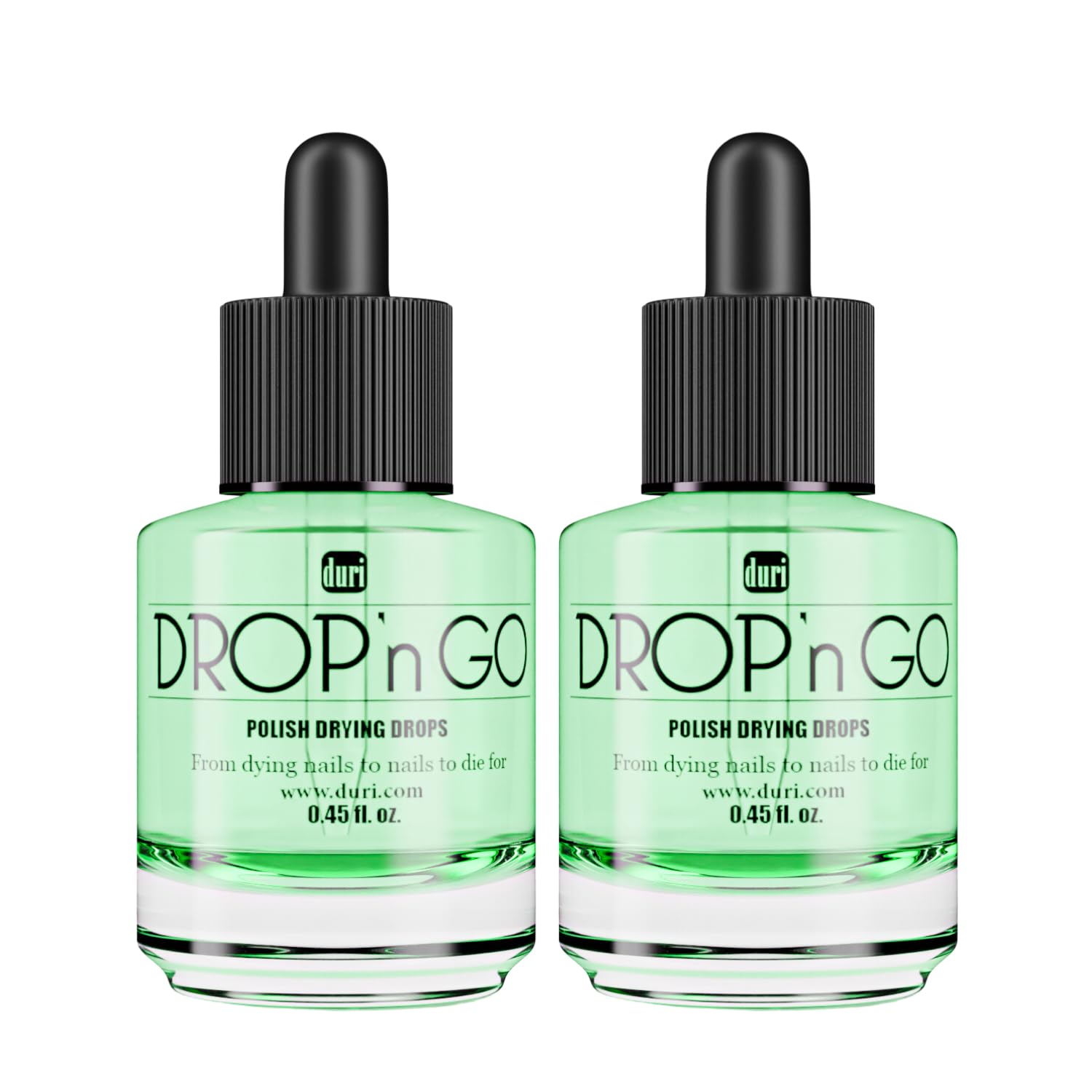 Duri Cosmetics, Drop'n Go Quick Dry Nail Drops (Drop'n Go (Pack of 2))