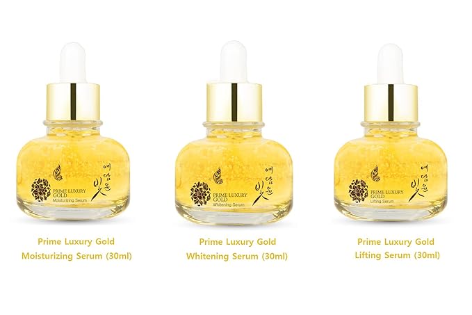 Premium Luxury Gold Women Facial Skin Care Set (7Pcs) Beauty & Personal Care, Nourishing And Moisturizing, Calming Korea Cosmetic for Yedam Yun Bit