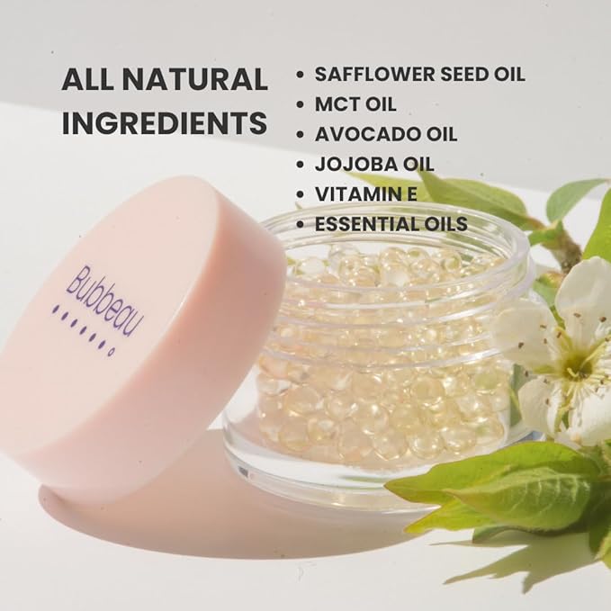 All Natural Cuticle Oil Beads | Moisturizes & Strengthens Nails with Non-greasy, Fast-absorbing, All Natural Oils (Refill Pack)