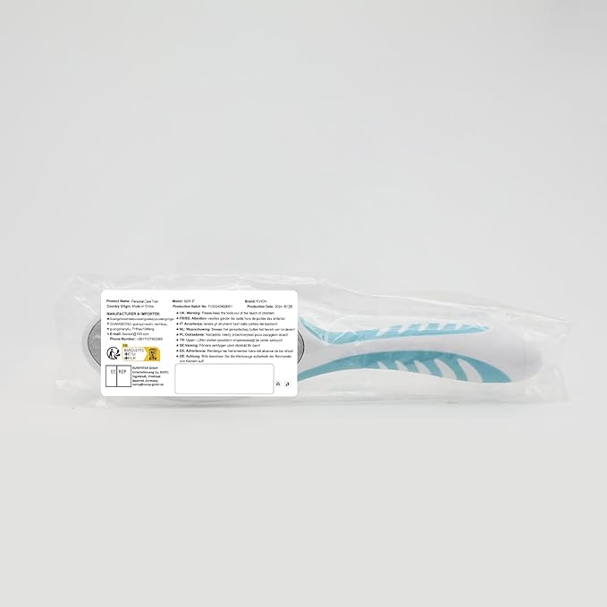 FVION Foot File Callus Remover Cracked Heel Shaver – Double Sided Pedicure File/Foot Scraper for Wet and Dry Feet