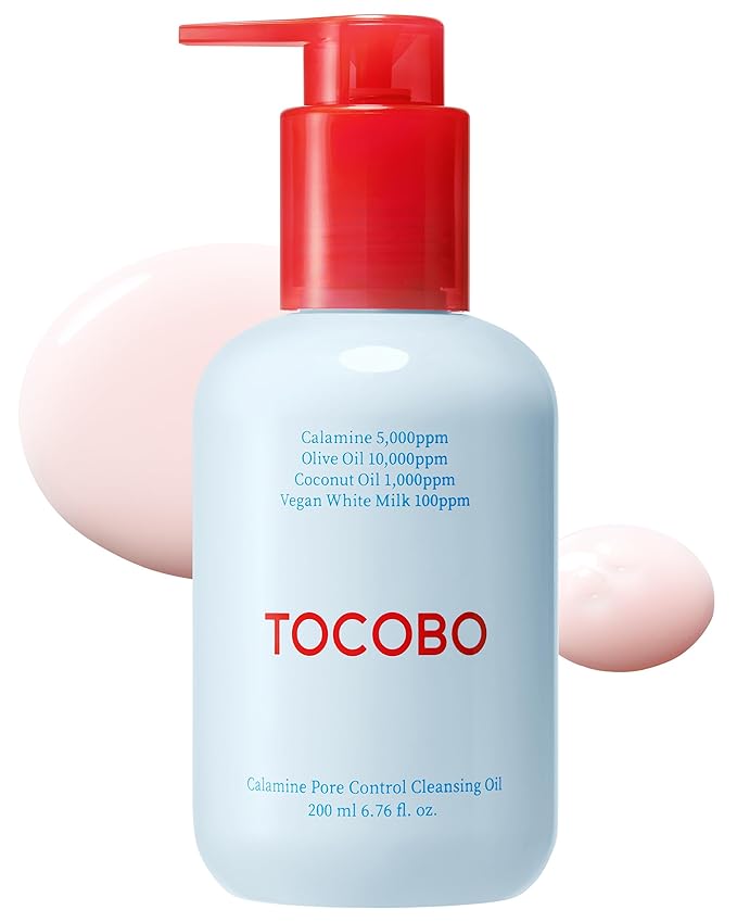 TOCOBO Calamine Pore Control Cleansing Oil 200ml / 6.76 fl oz | Blackheads, Make-up Cleansing, Pore Care, Deep Cleansing, mothers day