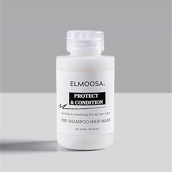 PRE SHAMPOO HAIR MASK，100ML KERATIN & MACADAMIA TERNIFOLIA SEED OIL,INTENSIVELY MOISTURIZES HAIR, RESTORING SILKINESS AND SHINE/HEAT PROTECT