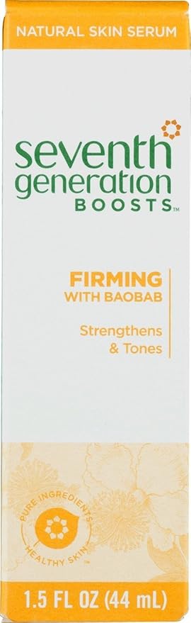 Seventh Generation Boost - Firming Skin Serum, 1.5 Ounce (PACK OF TWO)