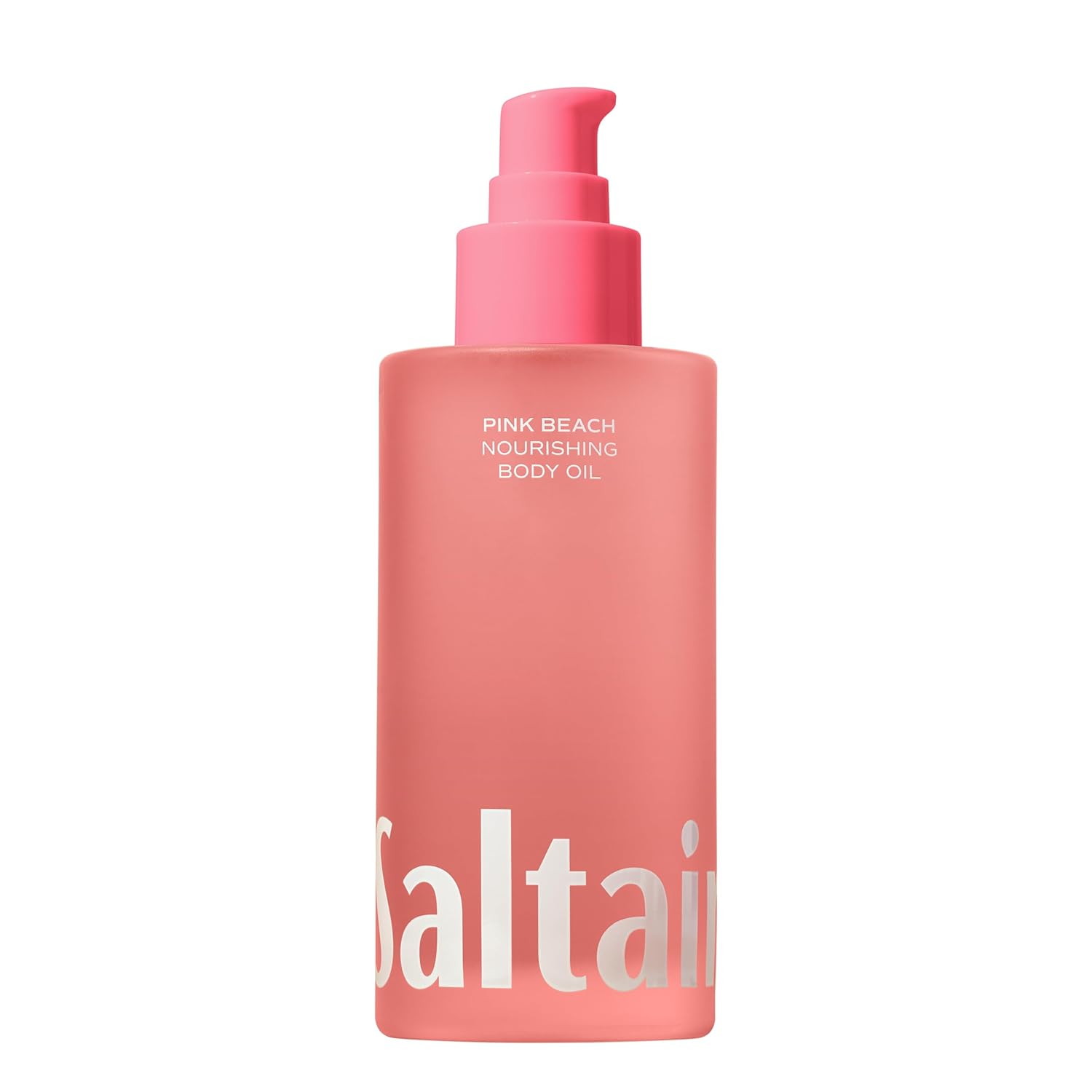 Saltair Body Oil. Luxurious Pink Beach After Shower and Bath Oil Moisturizer for Women. Botanical, Non-Greasy, and Well-Absorbing Lotion for Hydrating Dry Skin. 4oz Pump Bottle