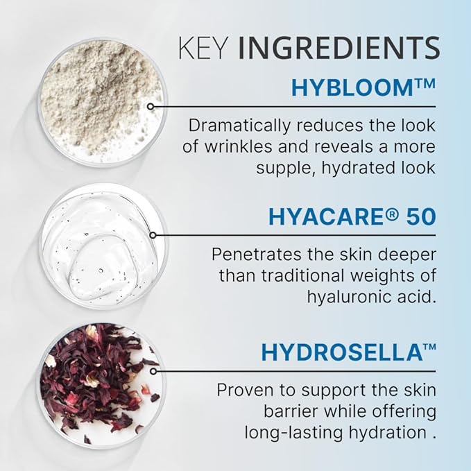 goPure Hyaluronic Acid Dramatically Dewy Serum - Hyaluronic Acid Serum for Face in a Nourishing Formula with Aloe Vera and Hibiscus Extract for Visibly Hydrated, Smoother-Looking Skin - 1 fl oz