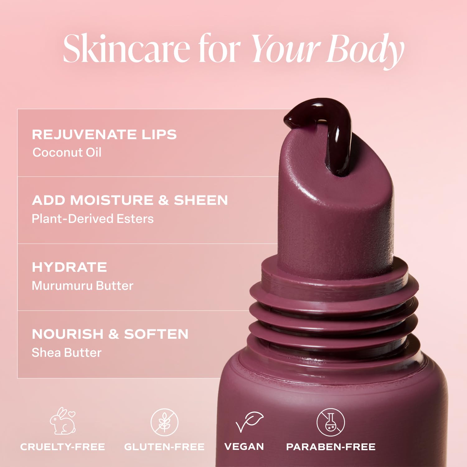 Saltair Hydrating Lip Oil Balm, Clear and Tinted Lip Gloss, Essentials Shades 5-Pack. Moisturizing Vegan Conditioning for Dry Cracked Lips with Glossy High-Shine Finish. Coconut Vanilla Flavor