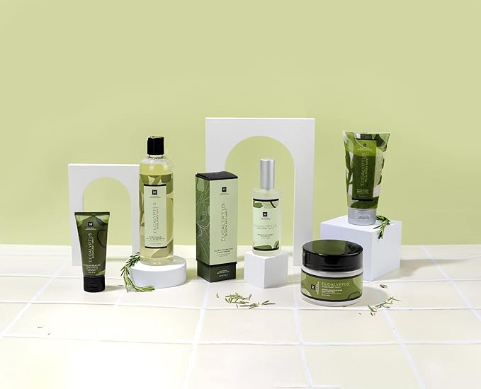 Natural Inspirations Eucalyptus Rosemary Mint Exfoliating Face + Body Scrub 6oz