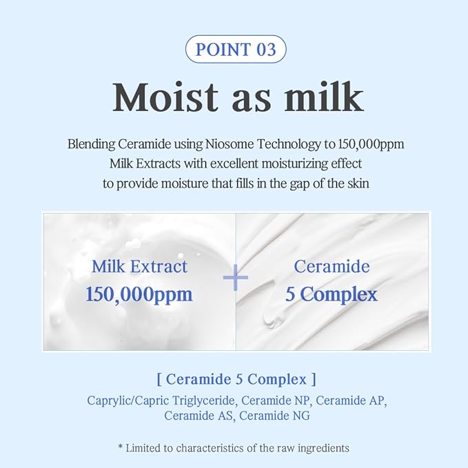 NACIFIC Uyu Cream Moisturizing Set Toner 150ml 5.07fl.oz, Ampoule 50ml 1.69fl.oz, Cream 50ml 1.69fl.oz, Milk Jeju Island, 100 housr lasting, Deep Moisture