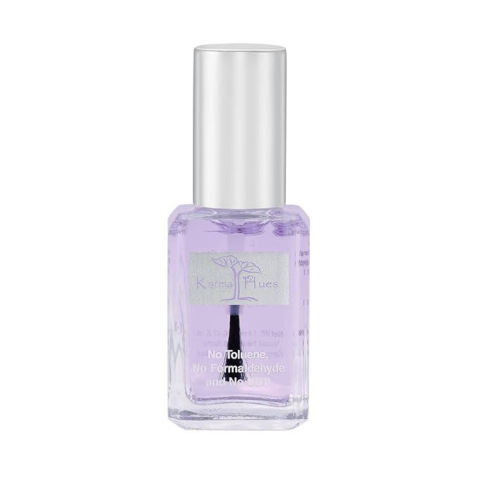 karma organic Natural Nail Polish, Vegan, and Cruelty-Free, No Toluene, No Formaldehyde, No DBP, and Free of TPHP, Scratch Repair
