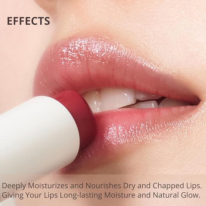 All Day Essential Tinted Lip Balm 05 Berry Fig | Natural Gloss Finish, Moisturizing Lip Care, Deep Nourishing Plant-Based Chapstick, Hydrating Lip Butter for Dry Cracked Chapped Lips