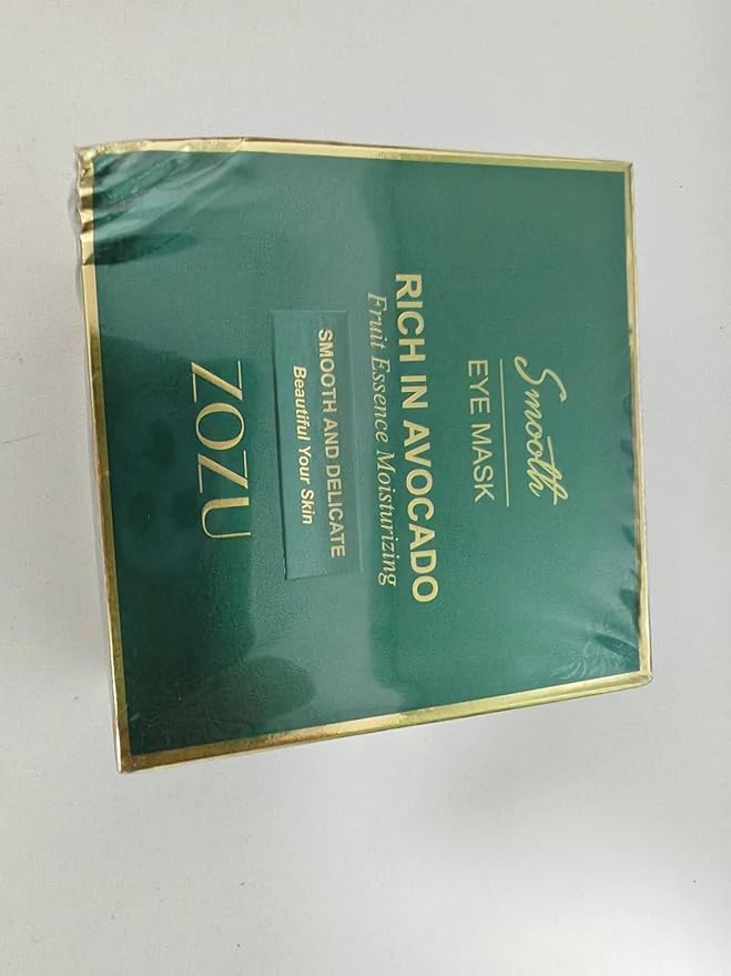 Avocado Eye Mask 60 Pcs, Under Eye Patches for Dark Circles and Puffiness, Moisturizing Nourishing Eye Treatment Mask, Moisturizing and improving eye skin dryness