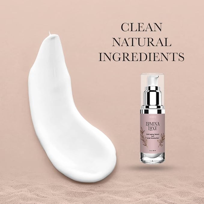 Lumina Luxe, Lumina Luxe Anti-Aging Serum & Facial Moisturizer 2 Pack