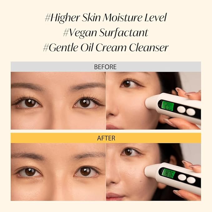 d'alba Piedmont Italian White Truffle Return Oil Cream Cleanser, Vegan Skincare, Easy One Step Cleanser for Sebum & Makeup Removal, Hydrating Cleanser, for Sensitive Skin, Korean Skin Care