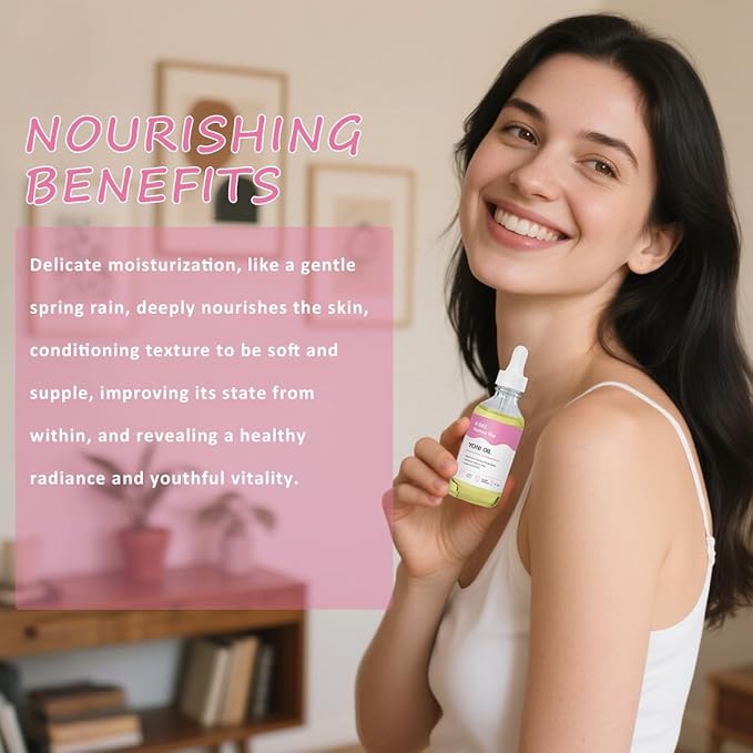 Renew Her Essential Oils Help Lighten Dark Spots, Help Feminine Ingrown Hair Growth, Nourish and moisturize ingredient, Designed for all Female Skin Fypes