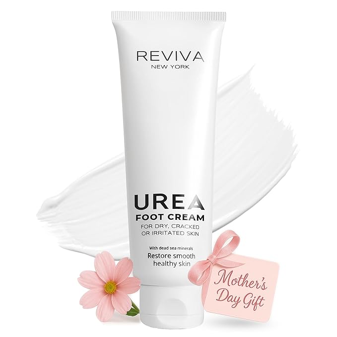 Foot Cream with Urea + Salicylic Acid & Dead Sea Minerals – Intensive Foot Cream for Dry, Cracked Heels & Feet, Callus Remover & Toenail Softener – Deep Moisturizing & Skin Repair for Cracked Feet
