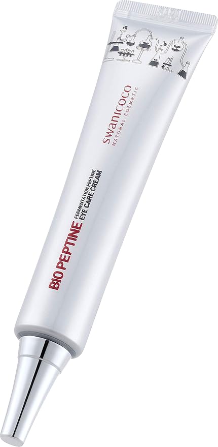 Fermentation Peptine Eye Care Cream Under Eye Cream with 8 Peptides and Niacinamide, Anti Aging Eye Cream for Wrinkles & Crows Feet Korean Skincare 45ml 1.52 Fl Oz