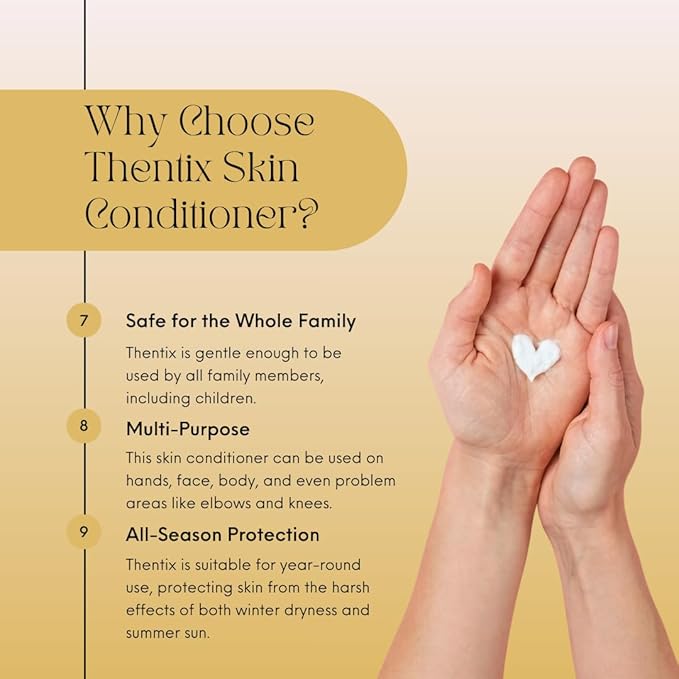 Skin Conditioner, 4oz - Gentle Moisturizer for Face & Body, Nourishes Sensitive Skin