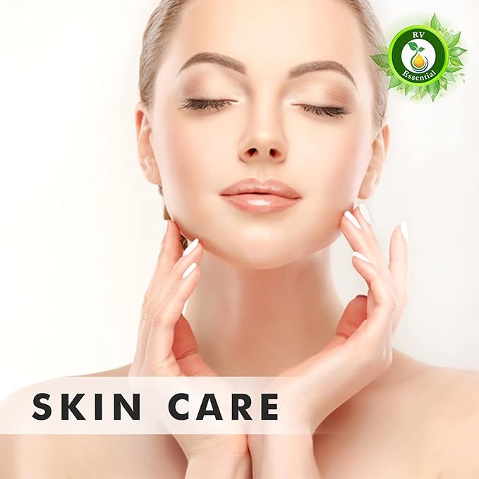 R V Essential Rosehip Seed Oil | Rosa Rubiginosa | for Face, Skin Care, Hair Care, Scalp Massage, Body Massage, Skin Moisturizer | 100% Pure Natural | Cold Pressed | 15ml | 0.507oz