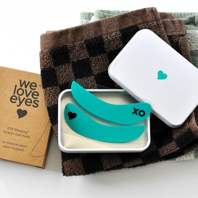 We Love Eyes - Eye'masking® Forever Eye Mask - Reusable, BPA free silicone patches for your favorite eye cream