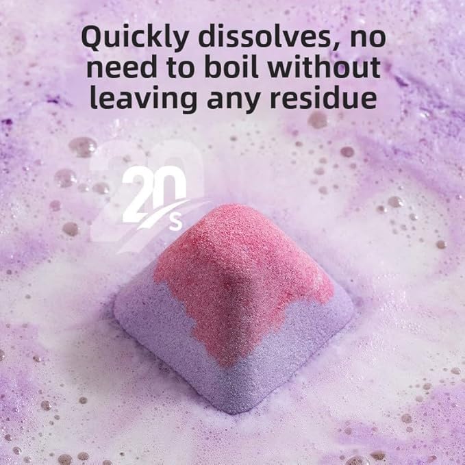 24 Mixed 30g Mugwort, Ginseng, Ginger Foot soak Pills, Essential Oil, Soothing Small Volcano Foot Bath Salt