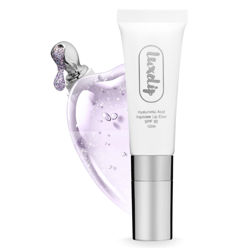 Tinted Lip Balm Elixir for OIder Women, Hydrating Vegan Lip Care with Sheer Color & Moisturizing Glow – Non-Sticky Nourishing Lip Treatment for Soft, Smooth Lips (Pearl Essence 10ml)