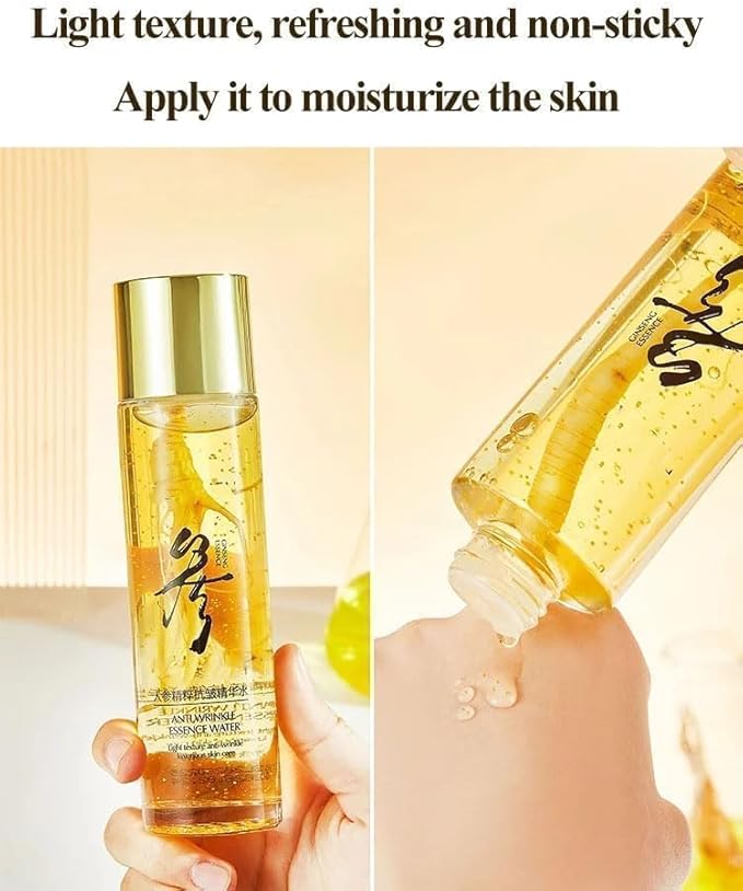 Rednow Ginseng Extract Liquid,Ginseng Anti Wrinkle Serum,Ginseng Peptide Anti Aging Serum,Ginseng Extract Anti-Wrinkle Original Serum Oil,Hydration Ginseng Oil Essence,Ginseng Face Serum(2PCS)
