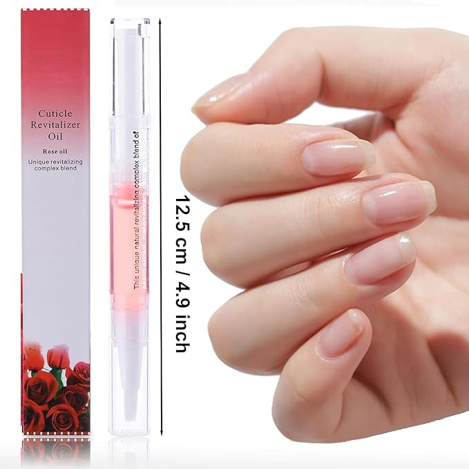 Natural Nail Growth Oil,Nail Growth Oil Pen,Cuticle Oil, Natural Growth Serum For Nails Moisturize -For Growth And Strength, Nail Strengthener For Damaged Nails (Aloe oil, 0.18 / Fl Oz)