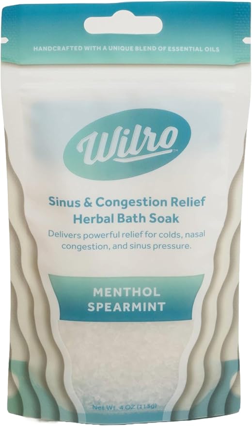 Wilro Soothing Aromatic Bath Salts, 3 Pack, Variety Sampler Pack