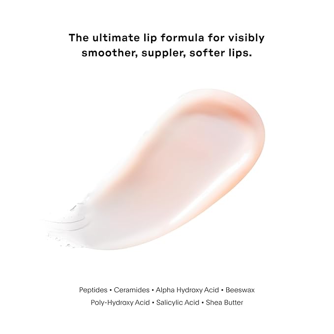 U Beauty The PLASMA Lip Compound - Anti-Wrinkle & Anti-Aging Treatment - Clear Plumping Lip Gloss with Hyaluronic Acid for Deep Hydration - Salicylic Acid, Vitamin E, & Peptides Contour Lips, 15 mL