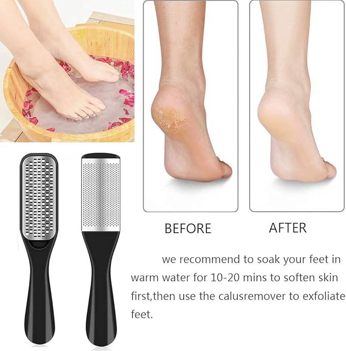 36 in 1 Pedicure Kit, Professional Pedicure Tools Foot Rasp Foot Dead Skin Remover for Home & Salon Care