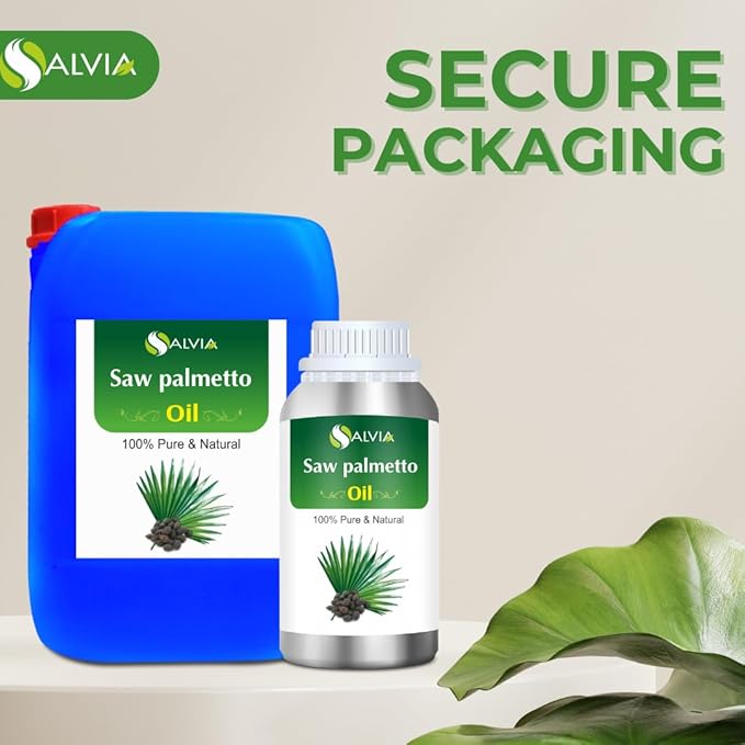 Saw Palmetto Oil - Pure & Natural Cold-Pressed Oil | Use for Skin Care & Hair Care | Used In Cream, Lotion, Shampoo, And Many Others -500 ml (16.9 Fl Oz)