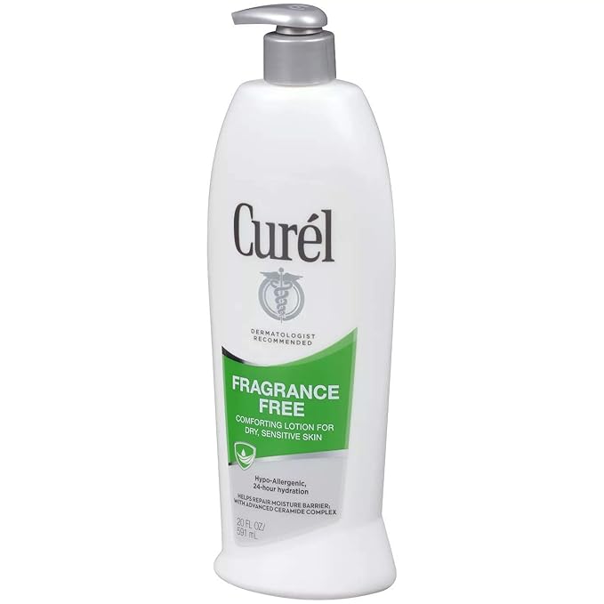 Curel Daily Lotion for Dry Skin, Fragrance-Free, 13 fl oz