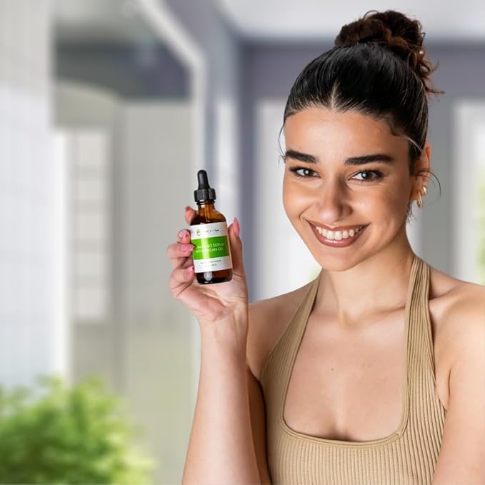 Essence of Argan B3 Vitamins Hyaluronic Acid Face Serum, Niacinamide Moisturizer for Face, Pore Serum Minimizer - 2 fl. Oz. Dropper Bottle