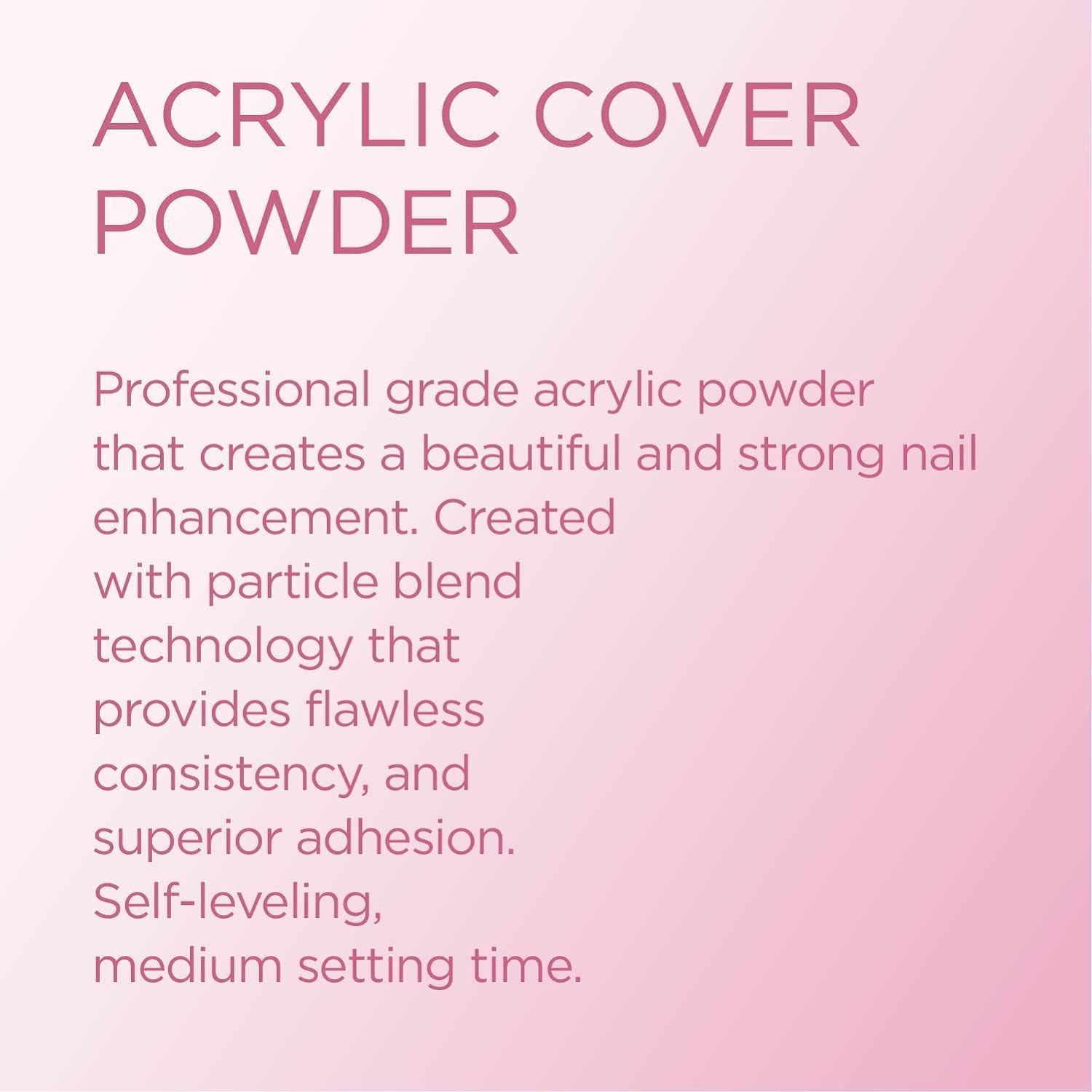 Young Nails Acrylic Cover Powder - Self-Leveling Acrylic Nail Powder, Clear Nude Pink White Acrylic Powder for Nail Extenstion, Professional Grade, Superior Adhesion, Color - Taupe, 660g
