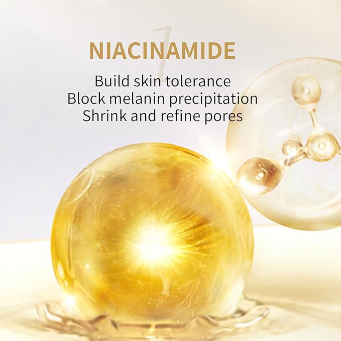 6-In-1 Niacinamide Skin Care Set Moisturizing Skin Care Sets & Kits For Women Daily Skincare Routine