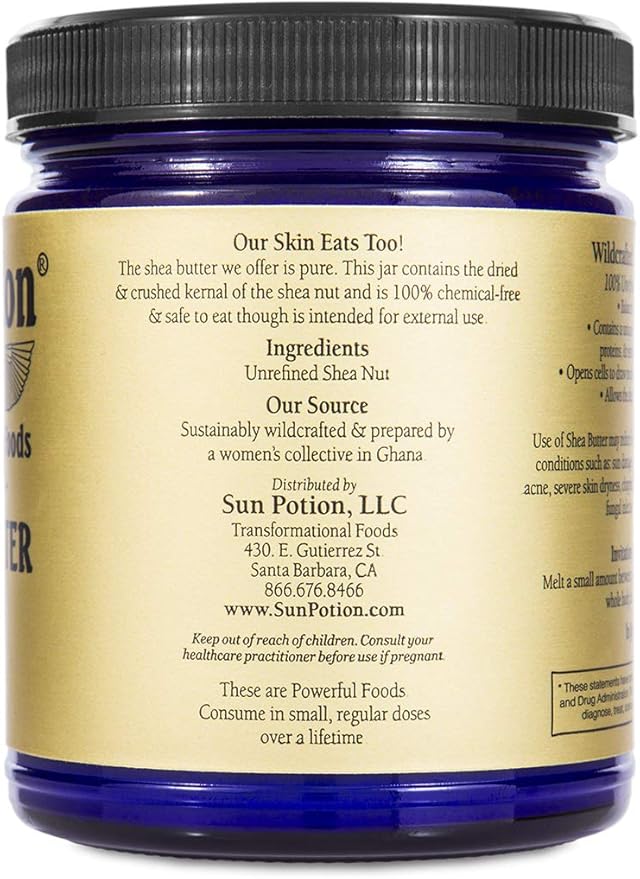 Sun Potion Shea Butter (Wildcrafted) - Skin Food (222g)