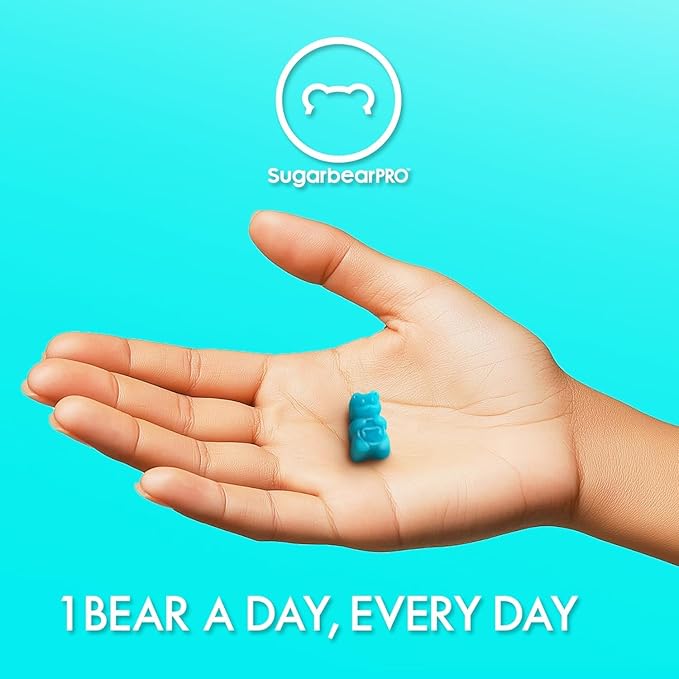 Sugarbear Batana Hair Oil & Glass-Dropper Applicator, 1oz + Vegan Hair Vitamin Gummies 1 Month Supply, Extra Strength Biotin 6000mcg