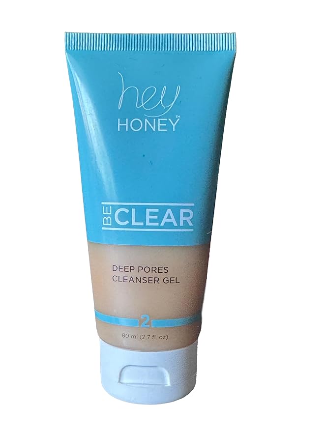 Hey Honey BE CLEAR Acne Skincare Routine: Daily Facewash, Deep Pore Cleanser & Clarifying Overnight Treatment | Natural Formula with Propolis, Squalane & Honey Fights Blemishes, Balances Oily Skin.
