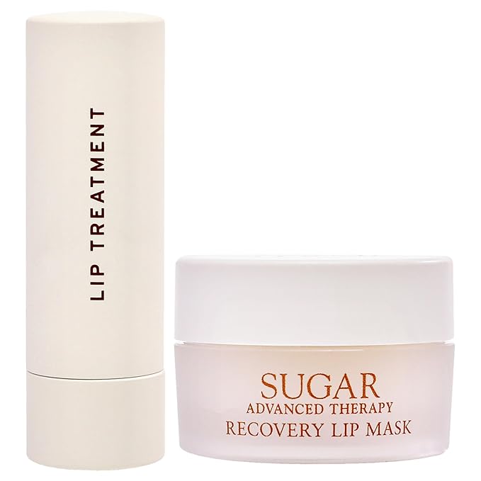 Lip Recovery Kit by Fresh for Women - 2 Pc 0.35oz Sugar Advanced Therapy Lip Mask, 0.15oz Sugar Advanced Therapy Lip Treatment