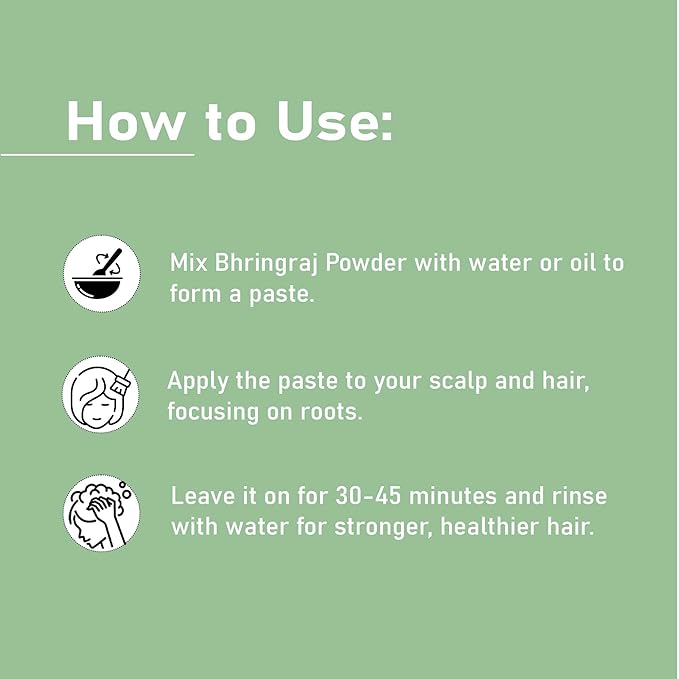 minature Bhringraj Powder (Eclipta Prostrata) | False daisy| Natural and Pure Dry leaves| Ideal for Oil & Pack | Improves Texture |Control Hair Pigmentation| 100g(4 oz)