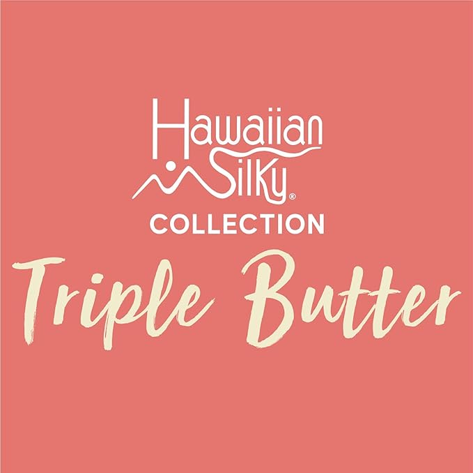 Hawaiian Silky Mango and Murumuru Butter Hair Butter, 4 fl oz with Shea Butter for Nourish, Soften, Seal & Shine | Hydrate and Define | Hawaiian Silky Triple Butter Collection