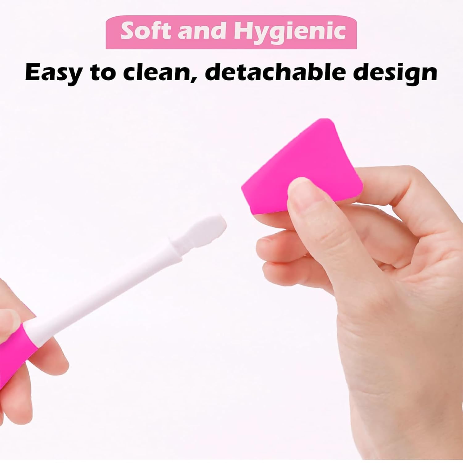 Mask Applicator Silicone Face Brush Face Mud Cream,Clay Mask,DIY,Modeling Mask Brushes DIY Mud Mixing Spatula Double-end Handheld Scoop Skin Care Make up Foundation Gel Cosmetic Tool