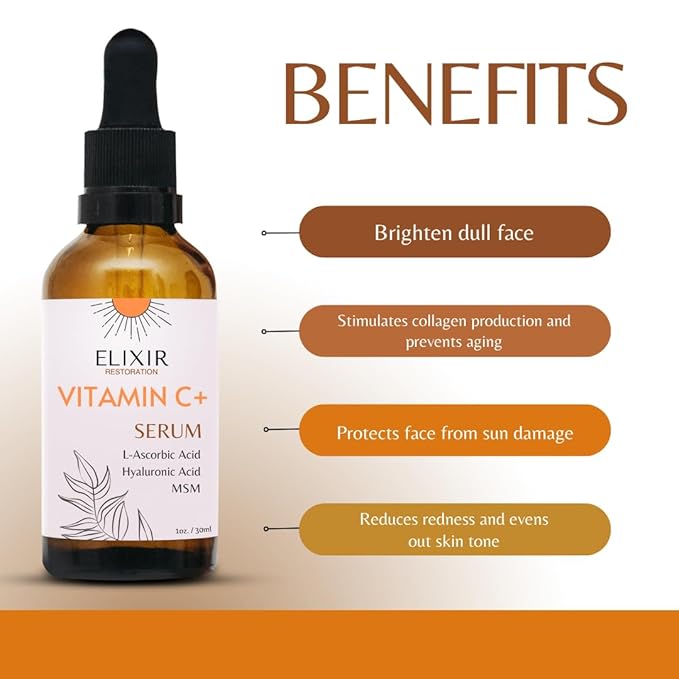 Vitamin C Face Serum, 1 Fl Oz (Pack of 1)