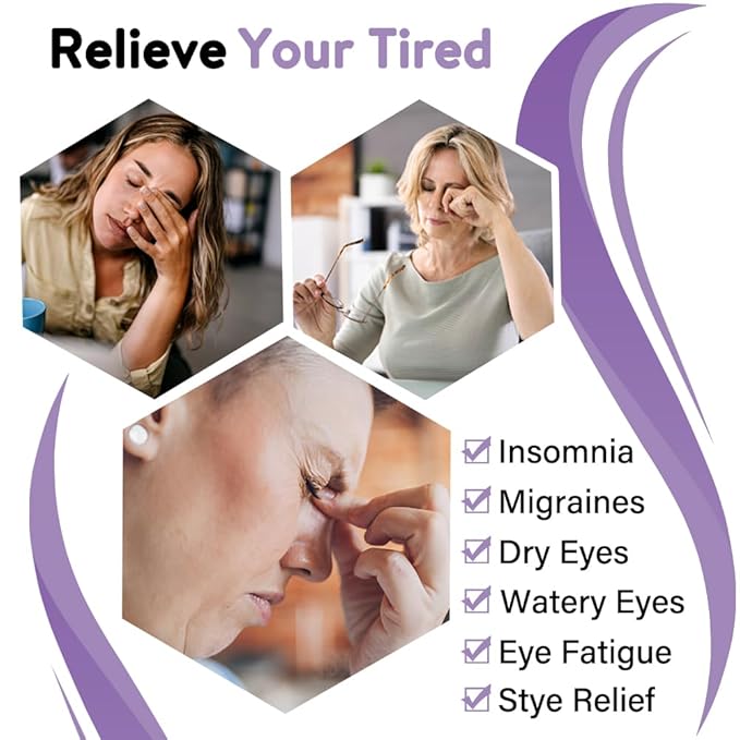 Minidiva Steam Eye Mask for Dry Eyes, 30Pcs Self Heating Spa Warm Eye Mask Relax Sleep Mask, Disposable Heated for Dark Circles Eye Fatigue, Relieve Stress Eye Fatigue (Lavender)