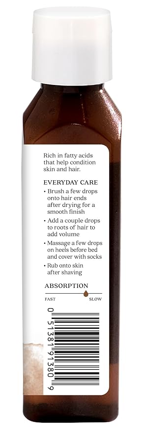 Aura Cacia Nourishing Shea Nut Oil | Multi-Purpose Nourishment Oil | 4 fl oz.