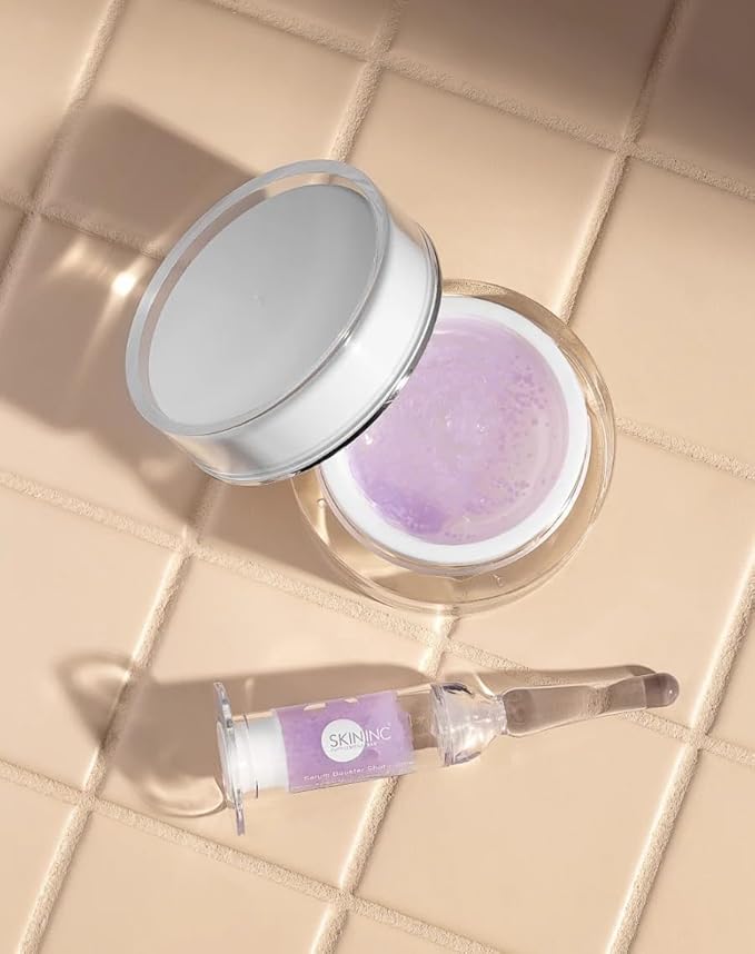 Inc Saviour Dose Glow Care Set - Illuminating Kit with Serum Booster and Hydrating Mask for Radiant, Revitalized