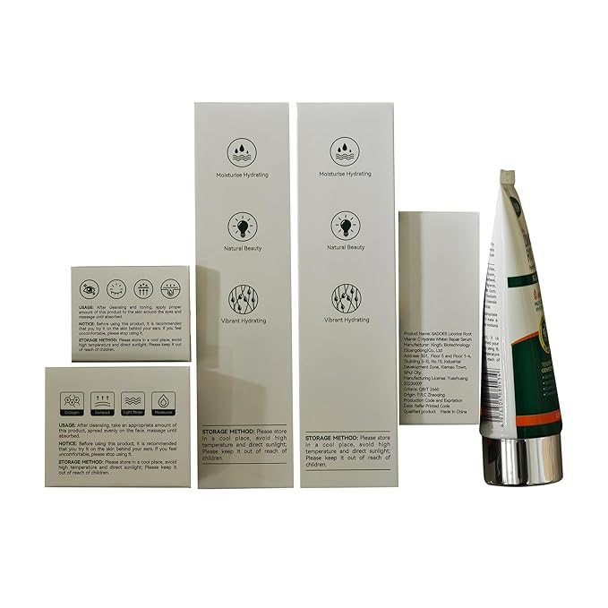 Licorice Skincare Set with Licorice Root Extract Locks in Moisture and Nourishes Skin, Valentine's Day & Holiday Set