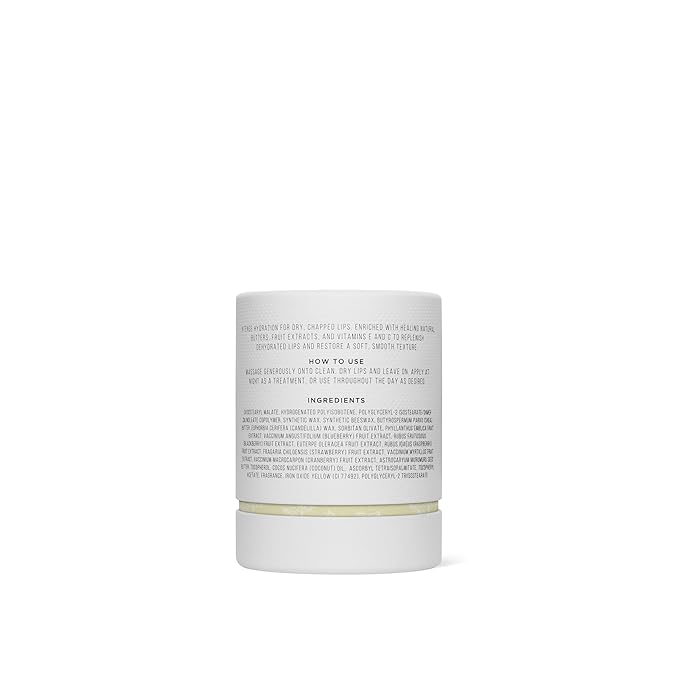 CHUMMI LIP MASK - skincare for your lips - Luxurious overnight lip treatment in coconut, berry, and vanilla, blended with lip-softening plant butters and exfoliating berry extracts. (20g, Vanilla)