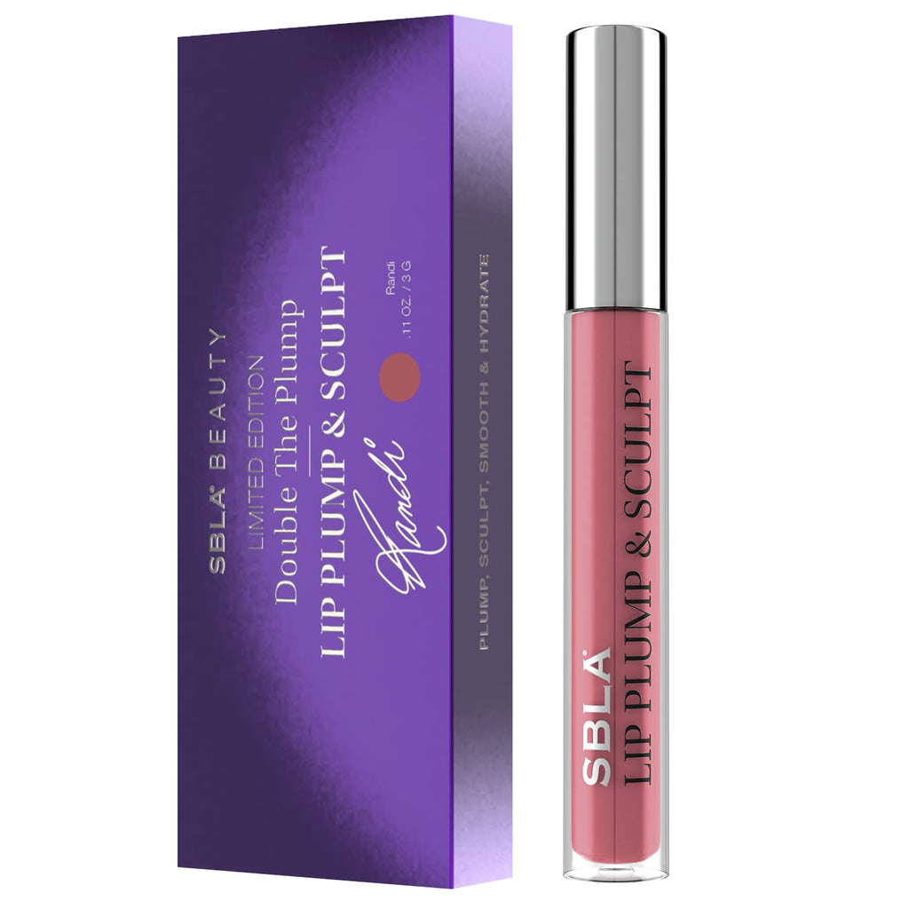 SBLA Beauty - Double The Plump - Lip Plump & Sculpt 11 Fl Oz / 325ml - Lip Plumper - Fuller & Firmer Lips, With Hyaluronic Acids & Peptides - Instantly Plumps, Enhances Hydrates, Reduces Fine Lines